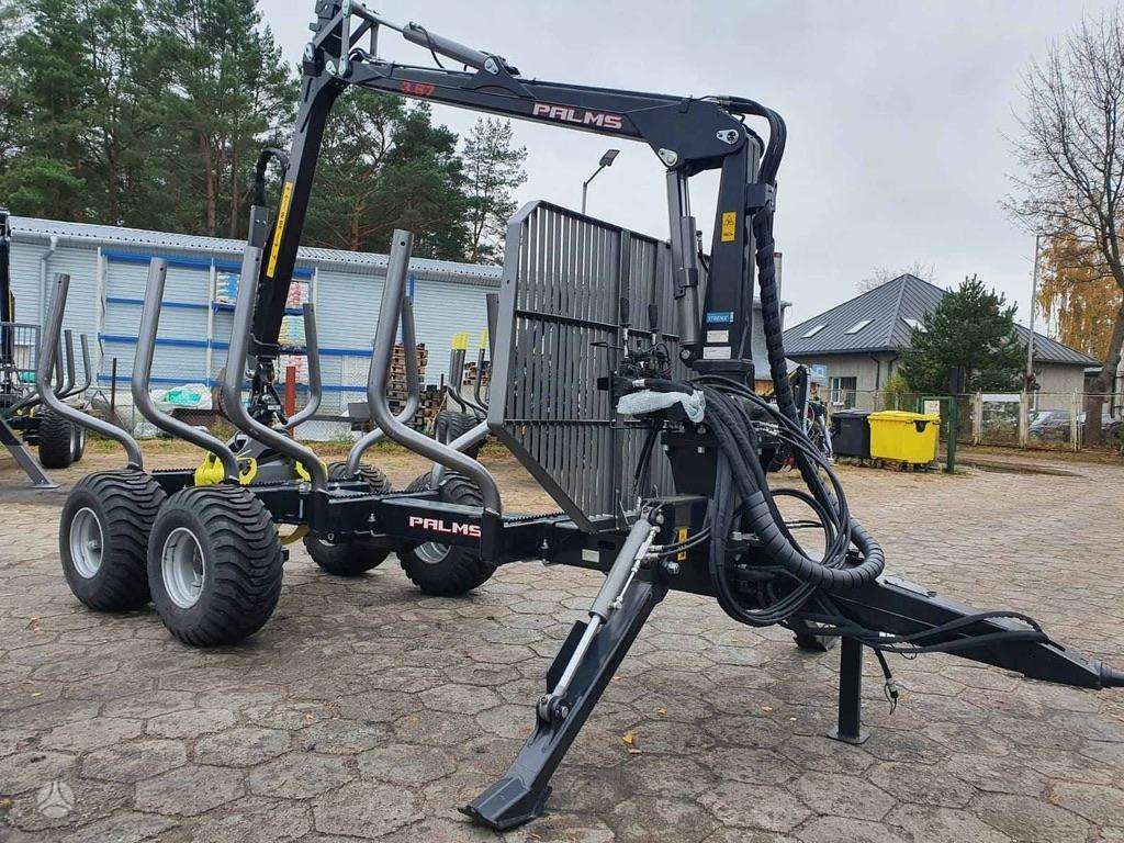 -Kita- P8S/P3.63, forestry trailers (self-loading)