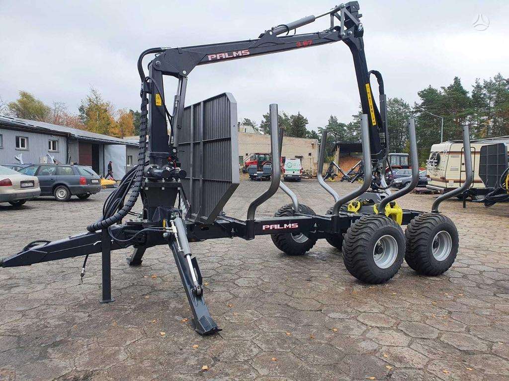 -Kita- P8S/P3.63, forestry trailers (self-loading)