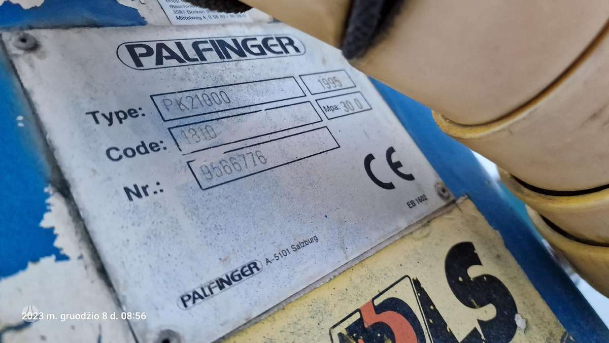 Palfinger PK 21000, cranes / grapples