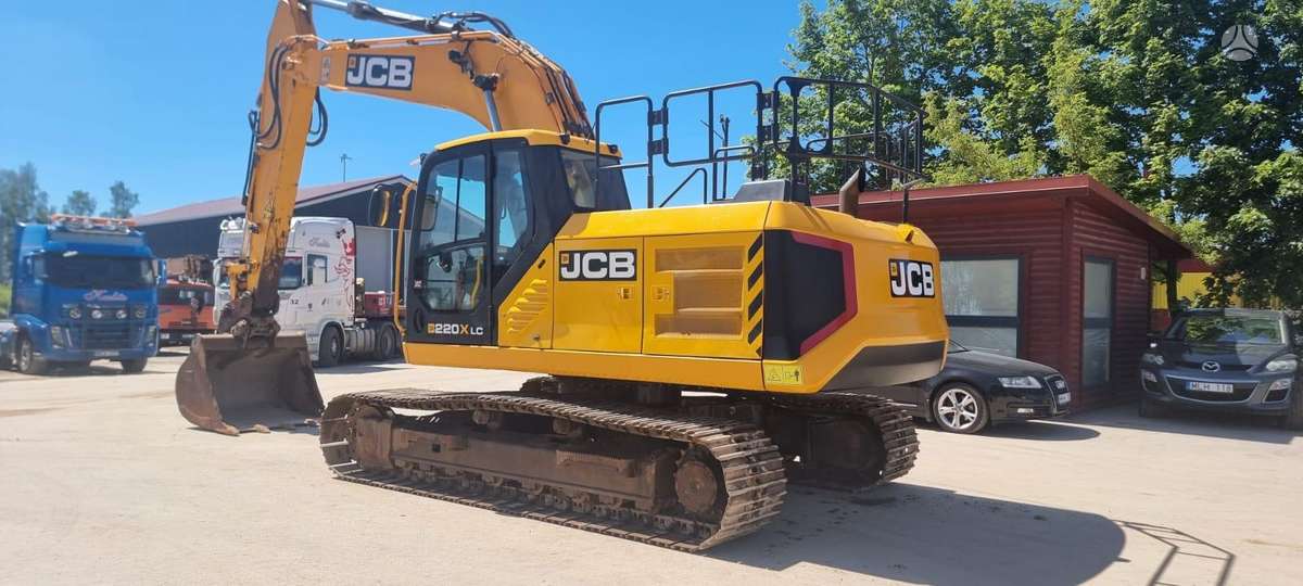 JCB 220 XL, экскаваторы