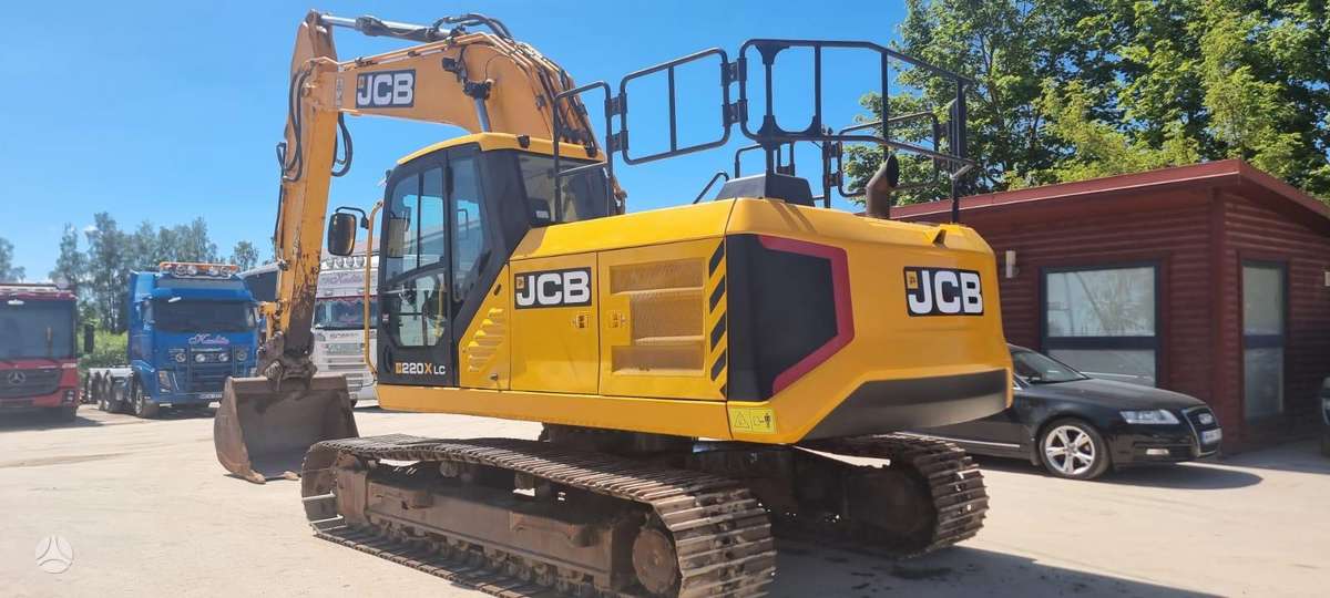 JCB 220 XL, экскаваторы
