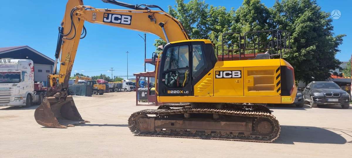 JCB 220 XL, экскаваторы