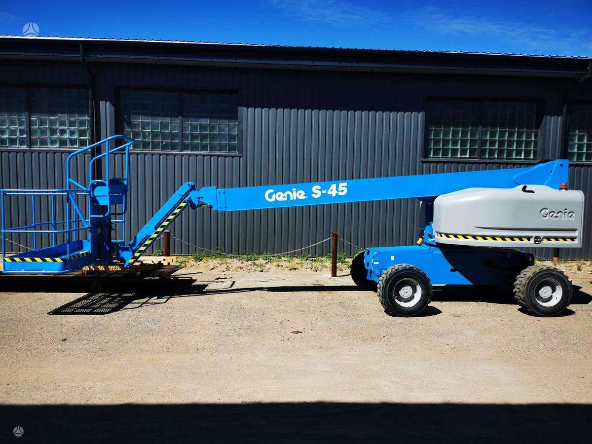 Genie S-45, alkūniniai keltuvai