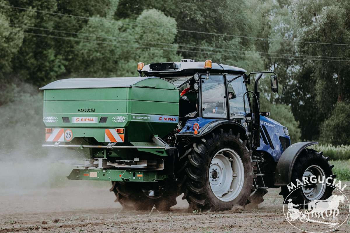 Sipma Dviejų diskų trąšų barstytuvai, spreaders