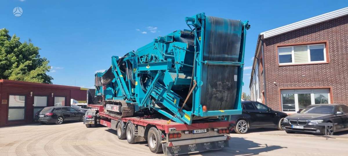 Power screen Chieftain 1400, sijotuvai