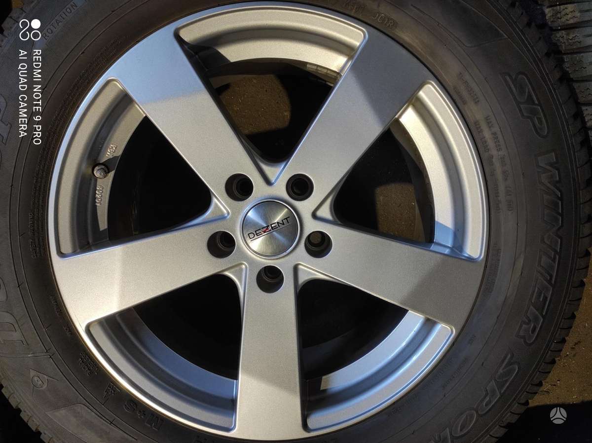 Dezent Su davikliais, light alloy, R17