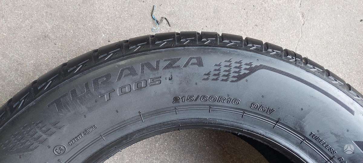 Bridgestone, summer 215/60 R16