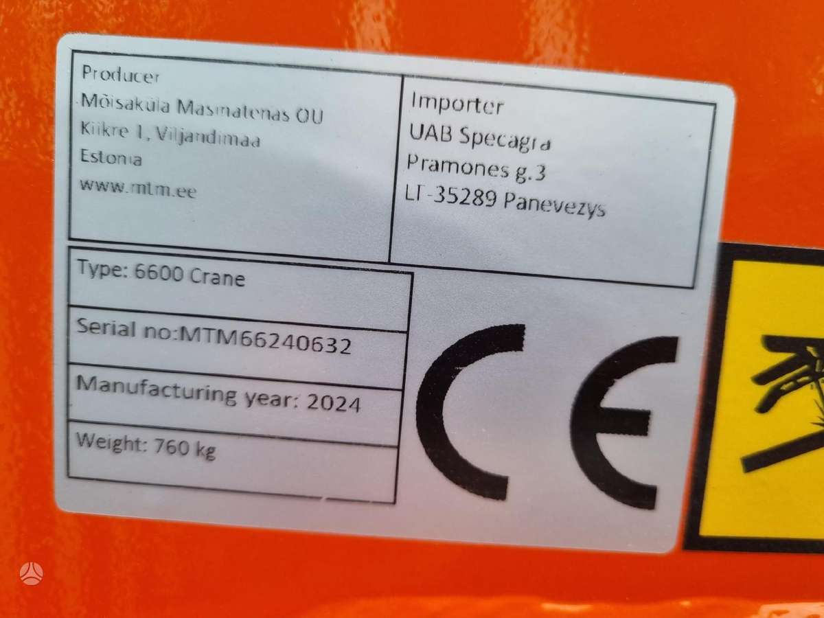 MTM MTM 10TX S 70, forestry trailers (self-loading)