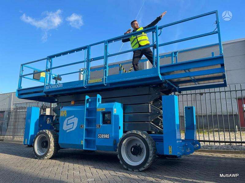 SINOBOOM 5389RE, scissor lift