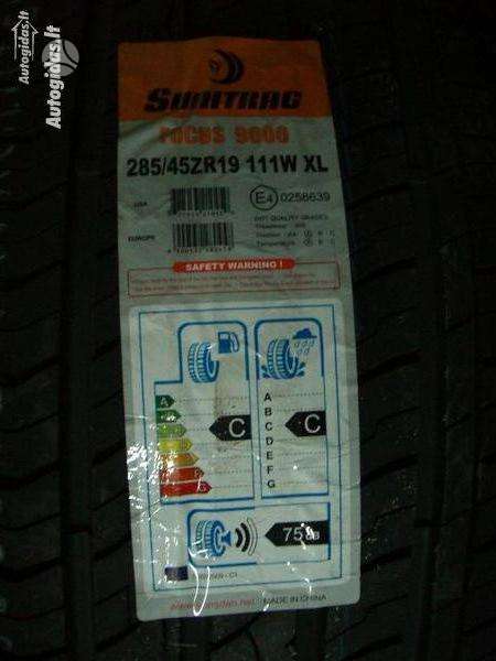 Continental ZieminesVasarinesUniversalios, summer 285/45 R19