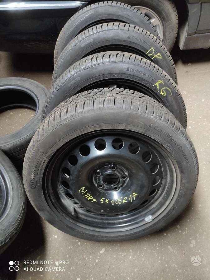 Opel, plieniniai štampuoti, R17