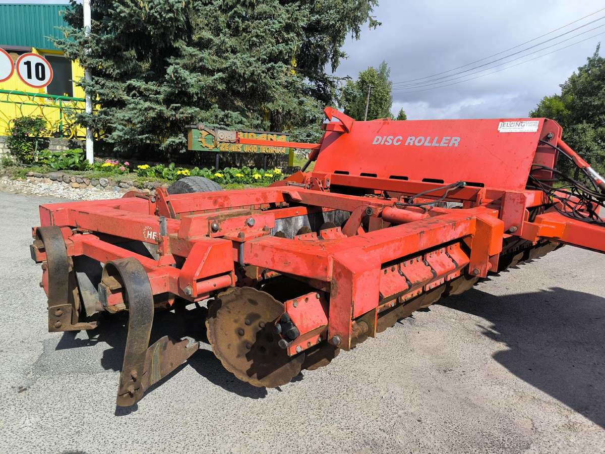 He-va Disc roller, скребки, скрубберы