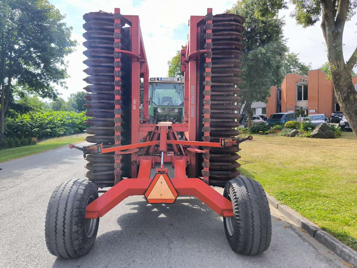 He-va Disc roller, skuvekļi, skruberi