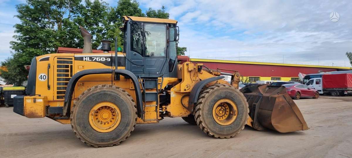 Hyundai HL 760-9, frontal loader