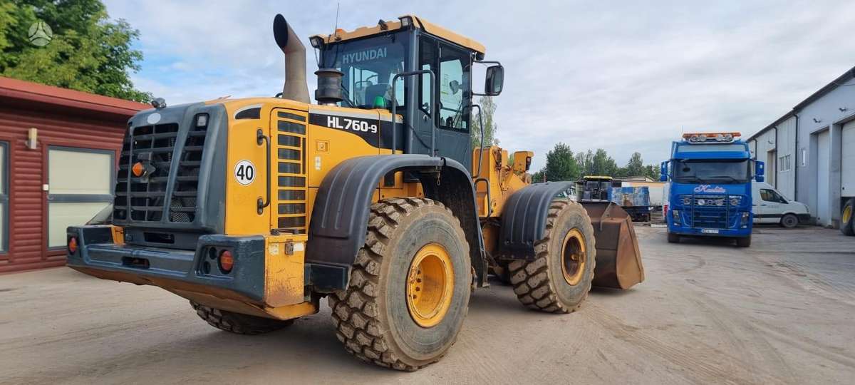 Hyundai HL 760-9, frontal loader