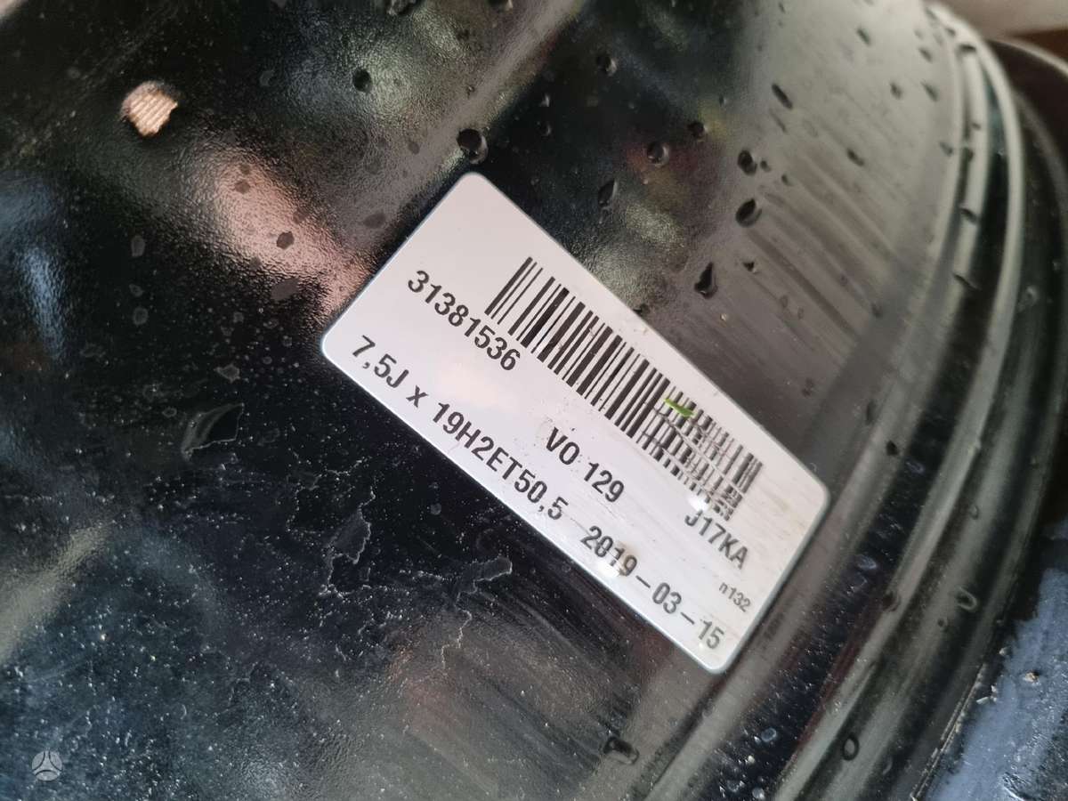 Volvo 31381536, light alloy, R19