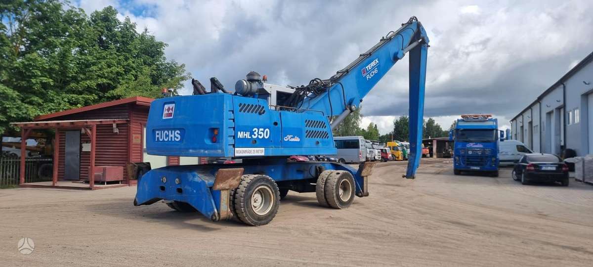 Fuchs MHL 350D, экскаваторы