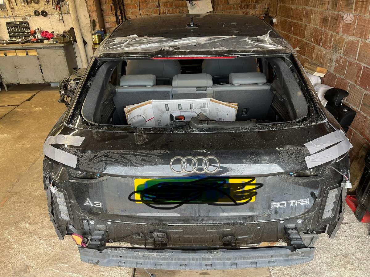 Audi A3 по частям. Audi a3 st line dalimis