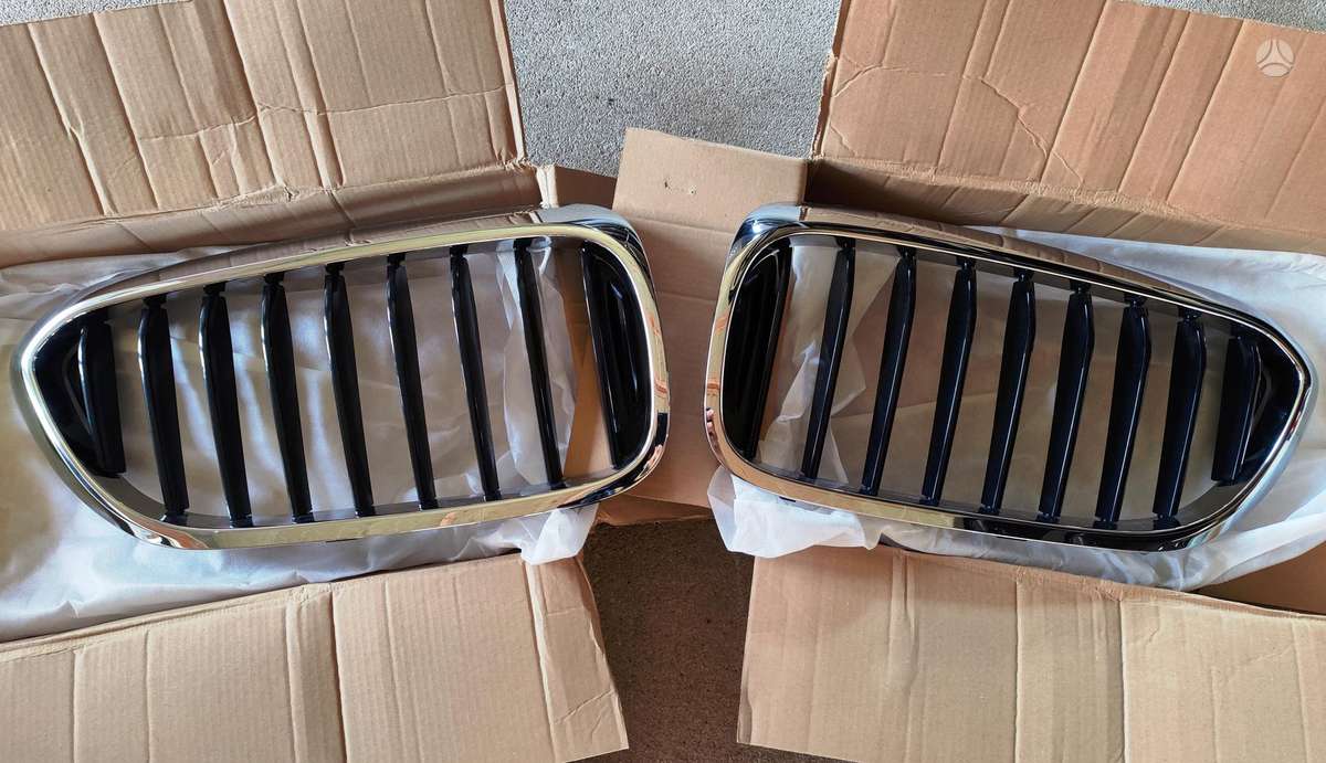 BMW 5 serija front grill, roof rack
