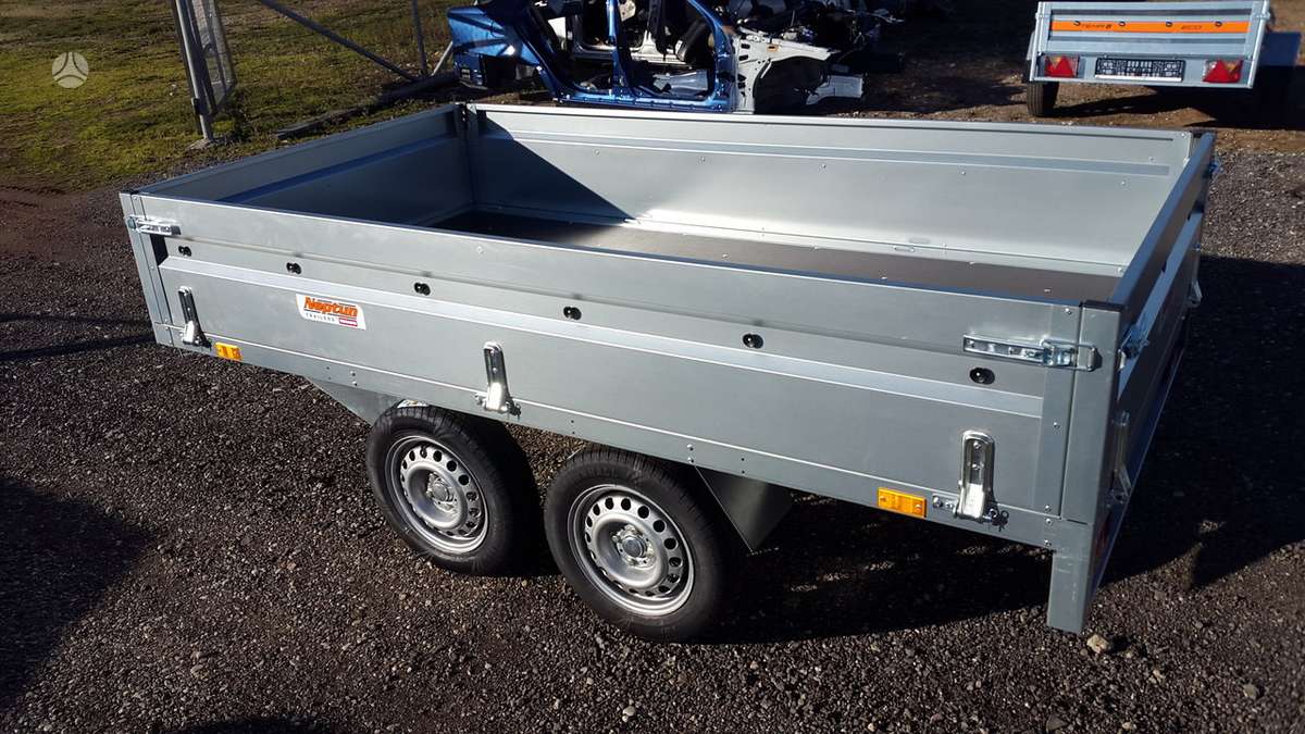 Neptun Dviašė su B kategorija, passenger car trailers