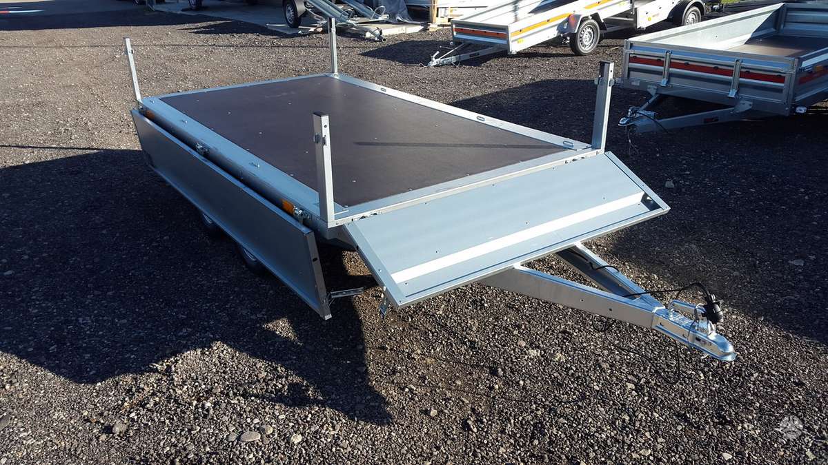 Neptun Dviašė su B kategorija, passenger car trailers
