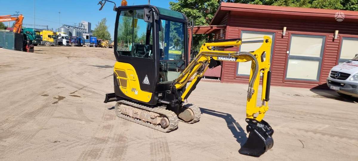 Yanmar SV16, mini ekskavatoriai