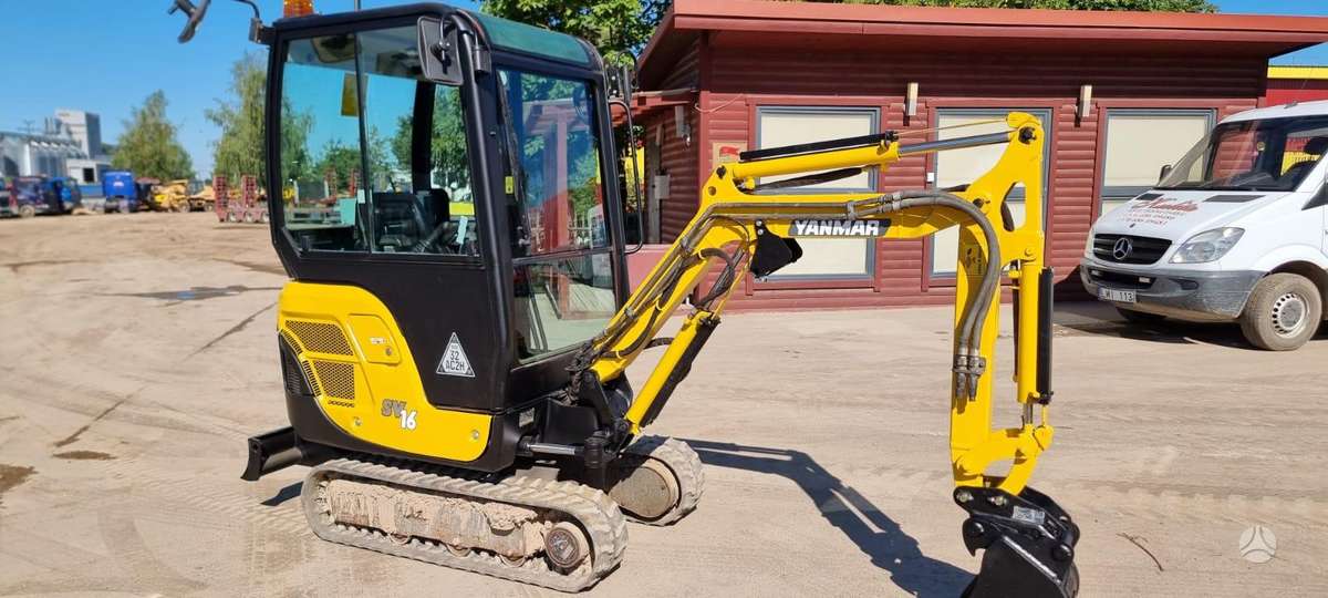 Yanmar SV16, мини-экскаваторы