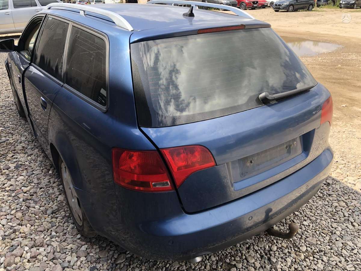 Audi A4 dalimis. Audi a4 2006m dalimis