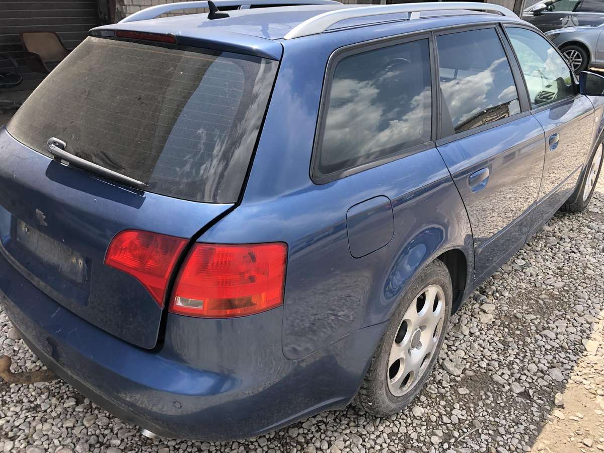 Audi A4 dalimis. Audi a4 2006m dalimis