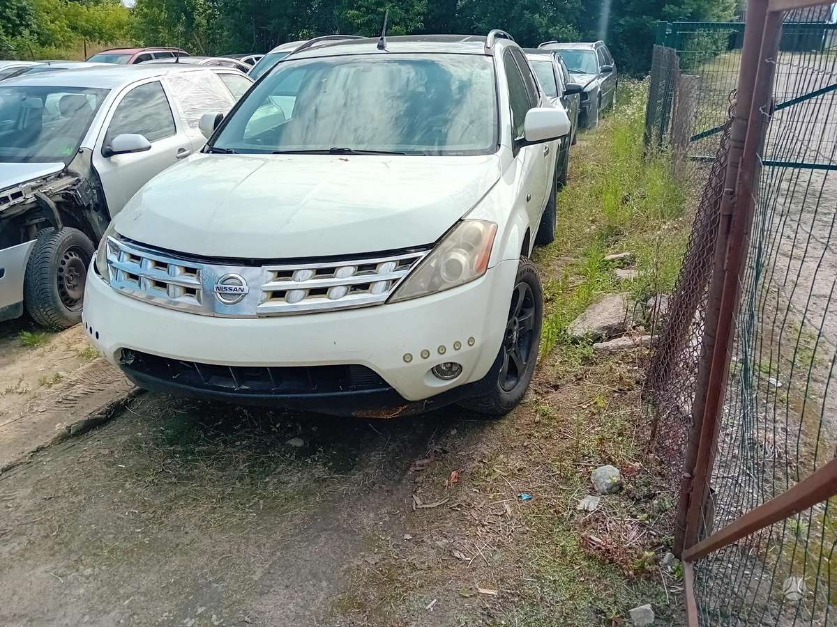 Nissan Murano rezerves daļās