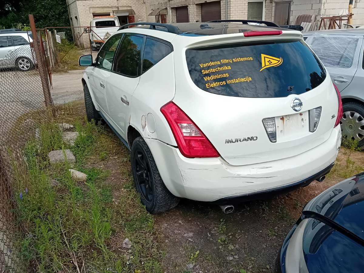 Nissan Murano rezerves daļās
