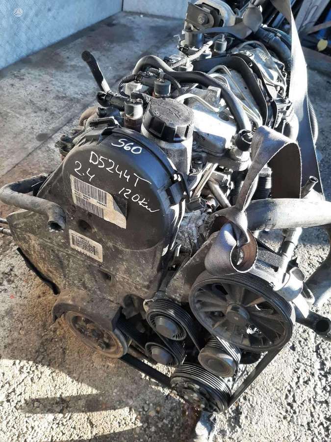 Volvo S60, variklio kodas D5244T