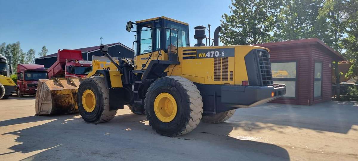 Komatsu WA470-6, frontal loader