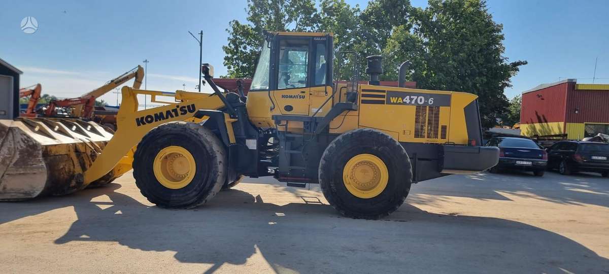 Komatsu WA470-6, frontal loader