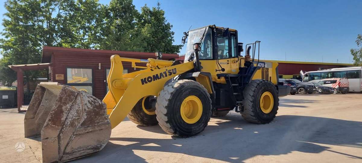 Komatsu WA470-6, frontal loader