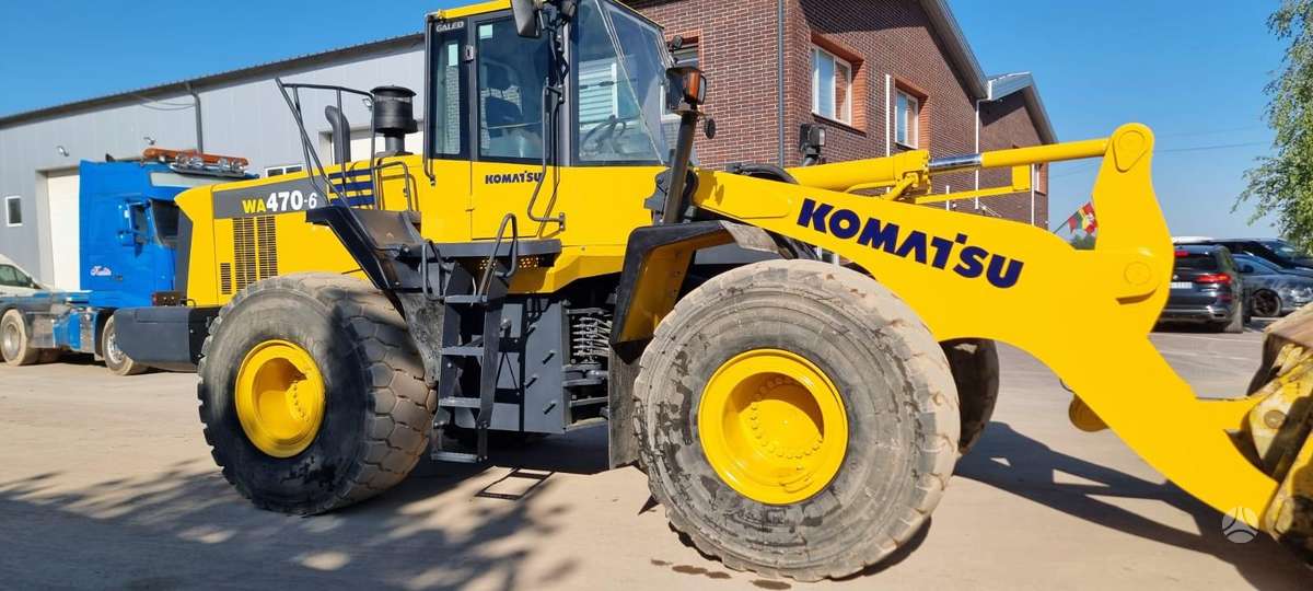 Komatsu WA470-6, frontal loader