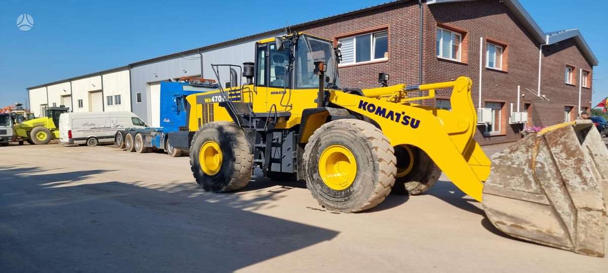 Komatsu WA470-6, frontal loader