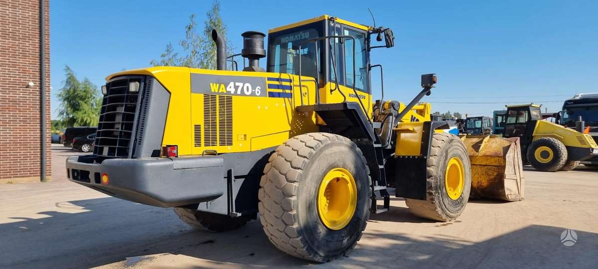 Komatsu WA470-6, frontal loader
