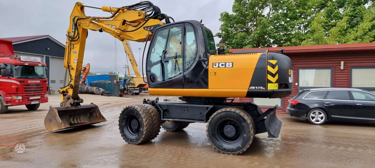 JCB JS 175W, ekskavatoriai