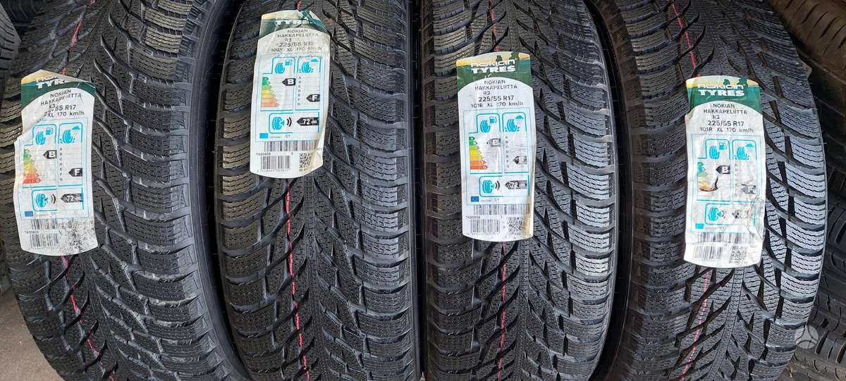 Nokian, žieminės 225/55 R17