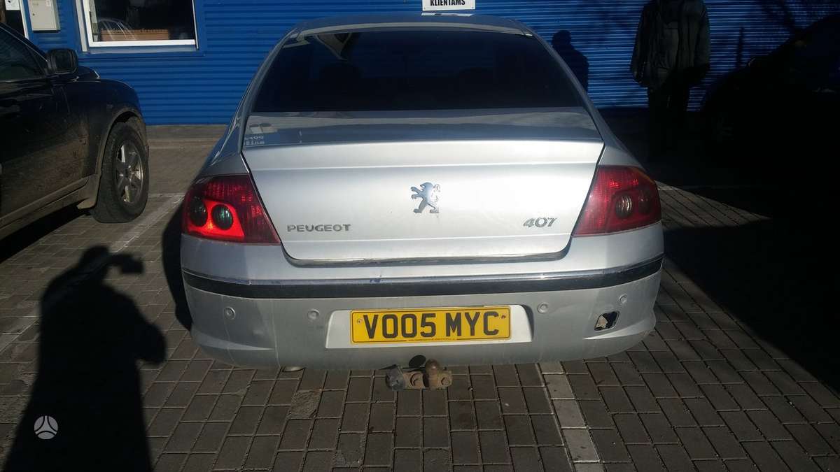 Peugeot 407 rezerves daļās