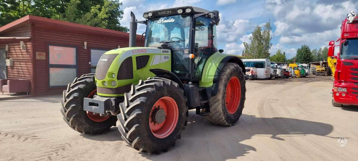 Claas Arion 640 4wd, traktoriai