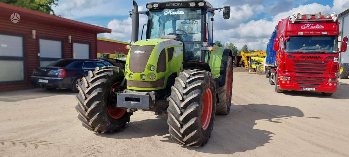Claas Arion 640 4wd, traktoriai