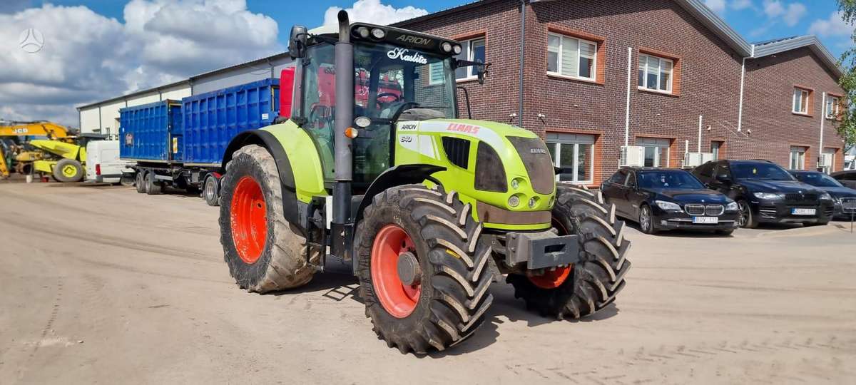 Claas Arion 640 4wd, traktoriai