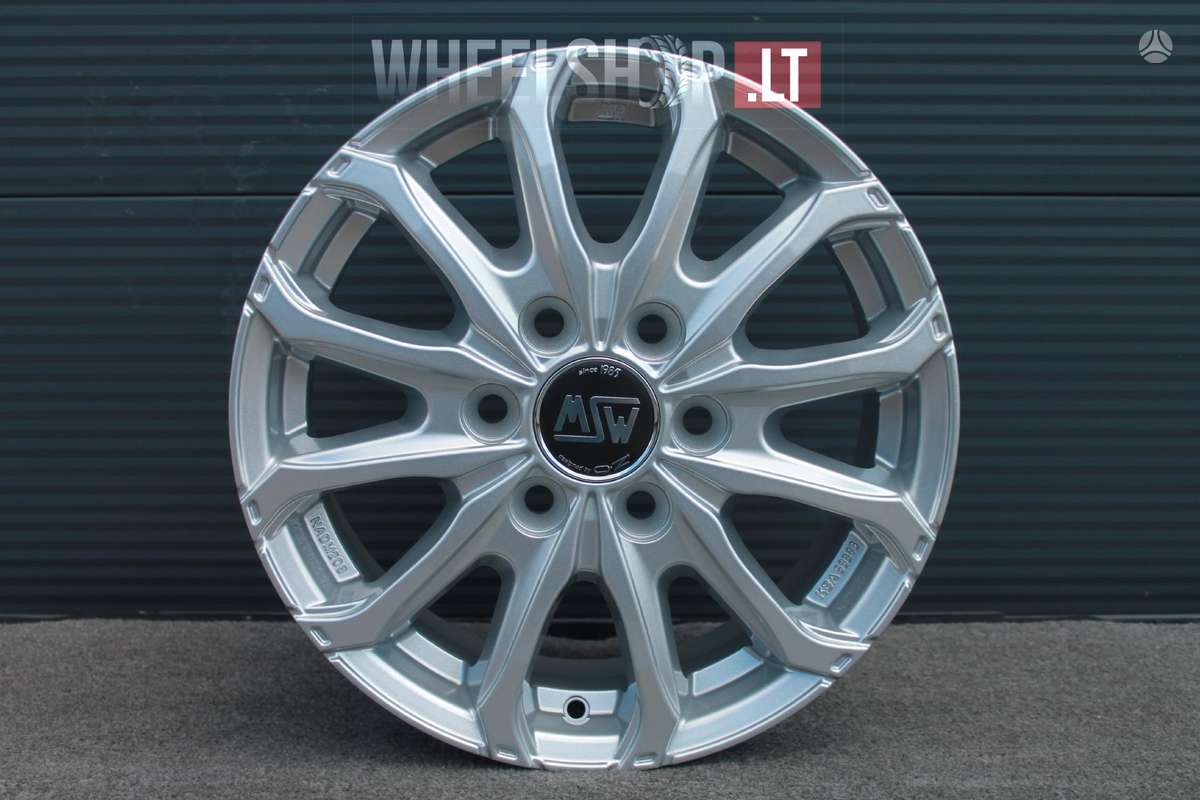 MSW 48 Van Silver, light alloy, R16