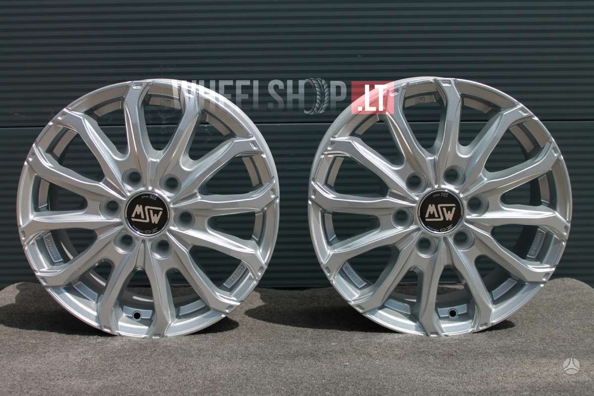 MSW 48 Van Silver, light alloy, R16