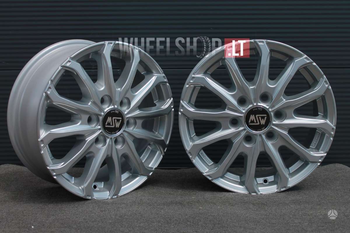 MSW 48 Van Silver, light alloy, R16