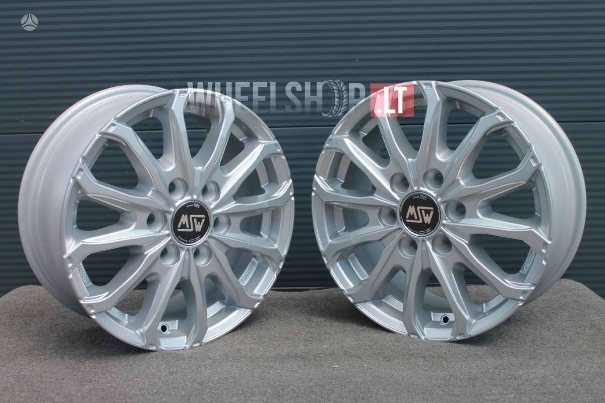 MSW 48 Van Silver, light alloy, R16