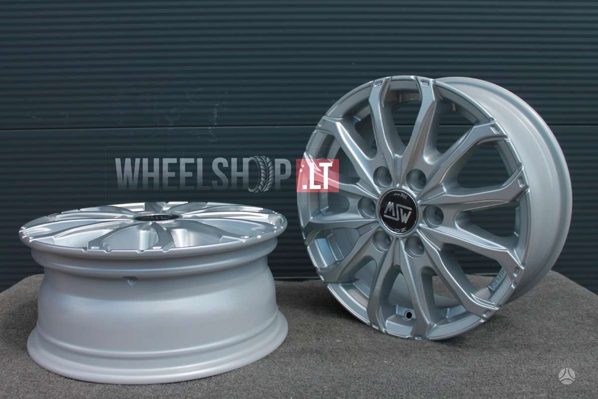 MSW 48 Van Silver, light alloy, R16