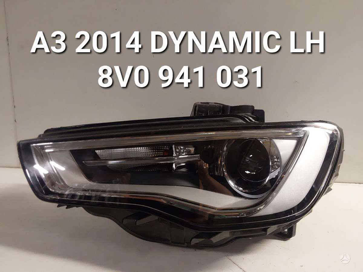 Audi A3, 8V0941033B, Checbekas
